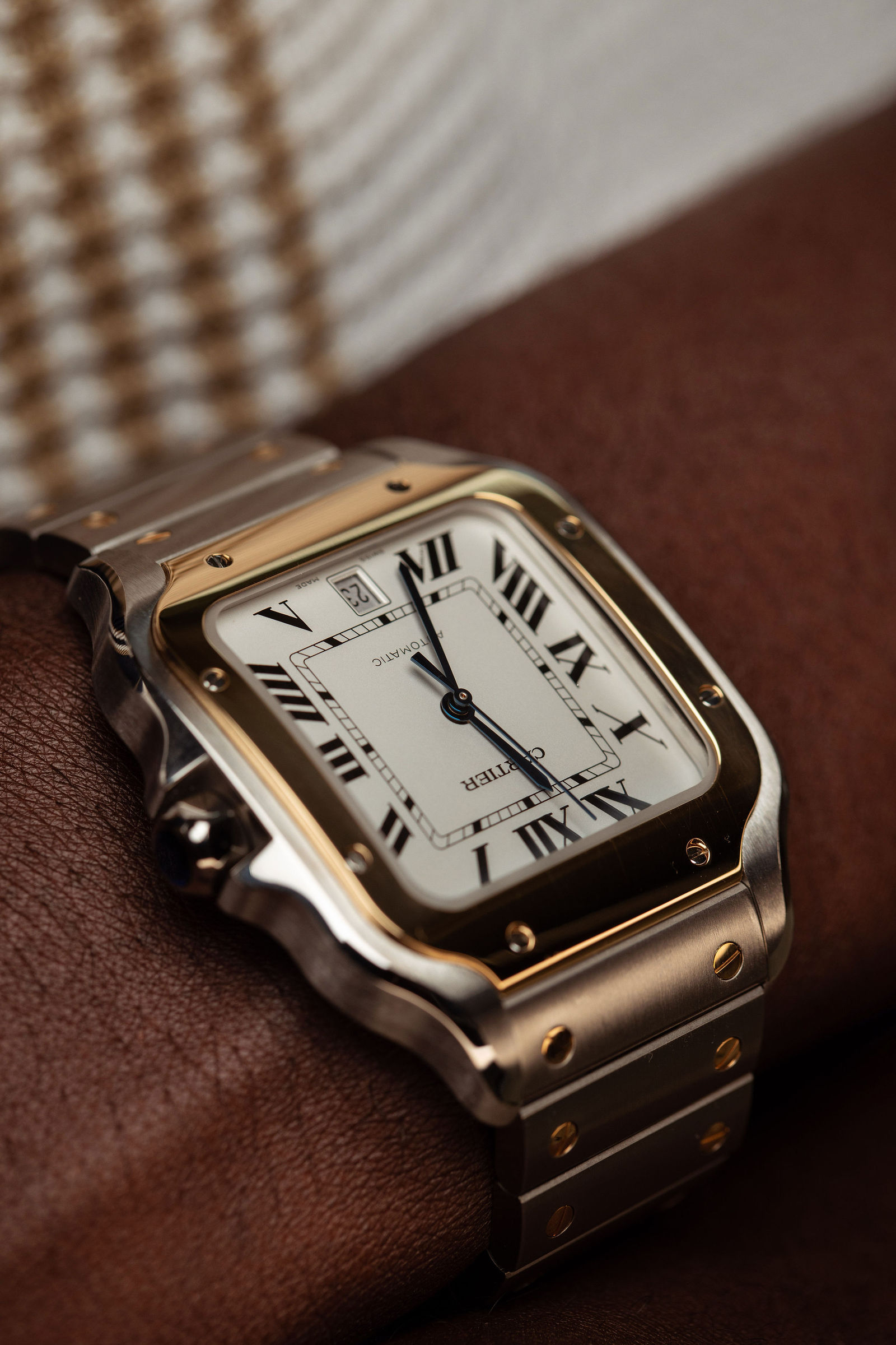 Santos de Cartier two-tone